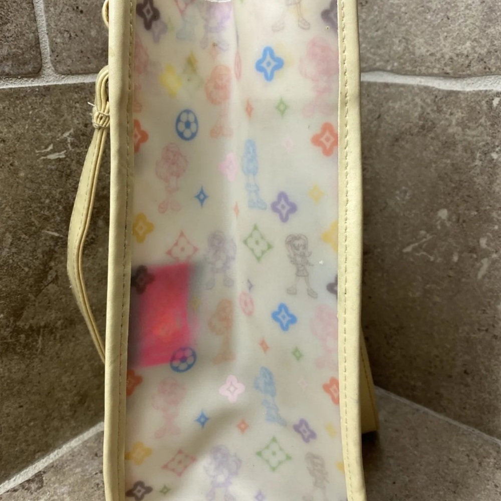 VINTAGE Bratz 2004 Monogram Tote PVC Handbag Purse w/TAG! SUPER RARE! - Picture 2 of 8
